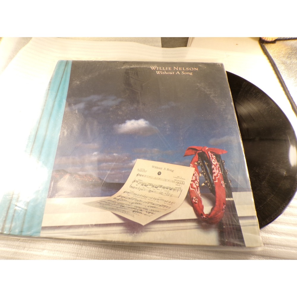 Willie Nelson Without A Song Vinyl LP Album 1983 Columbia FC 39110 Country Pop